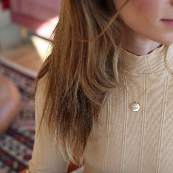 Be Still Self-Care Mantra Peace Charm Necklace - Picture 7 of 16